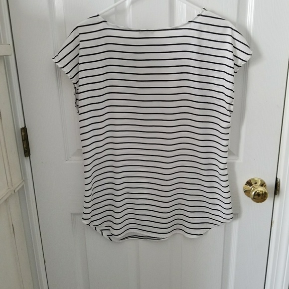 Striped Short Sleeve Shirt - Picture 2 of 4